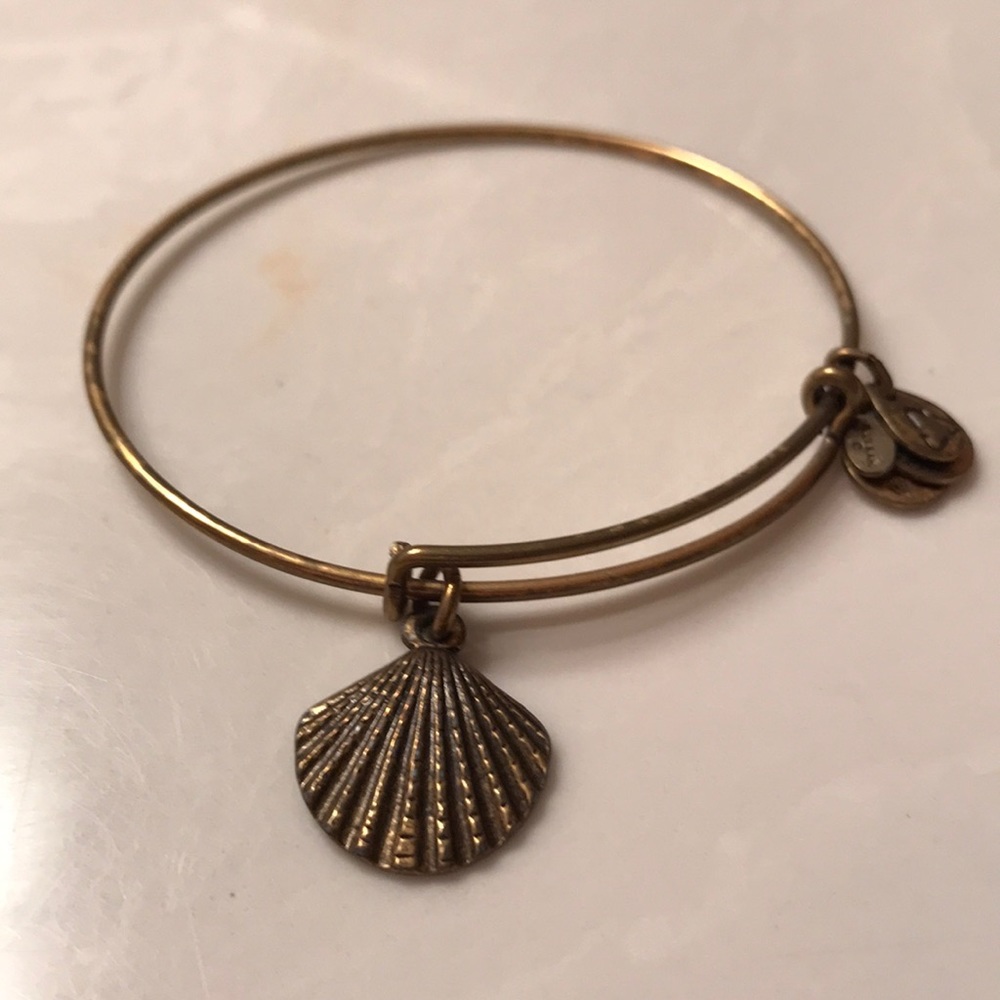 Shell Alex and Ani bangle